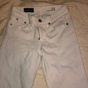White jeans J Crew